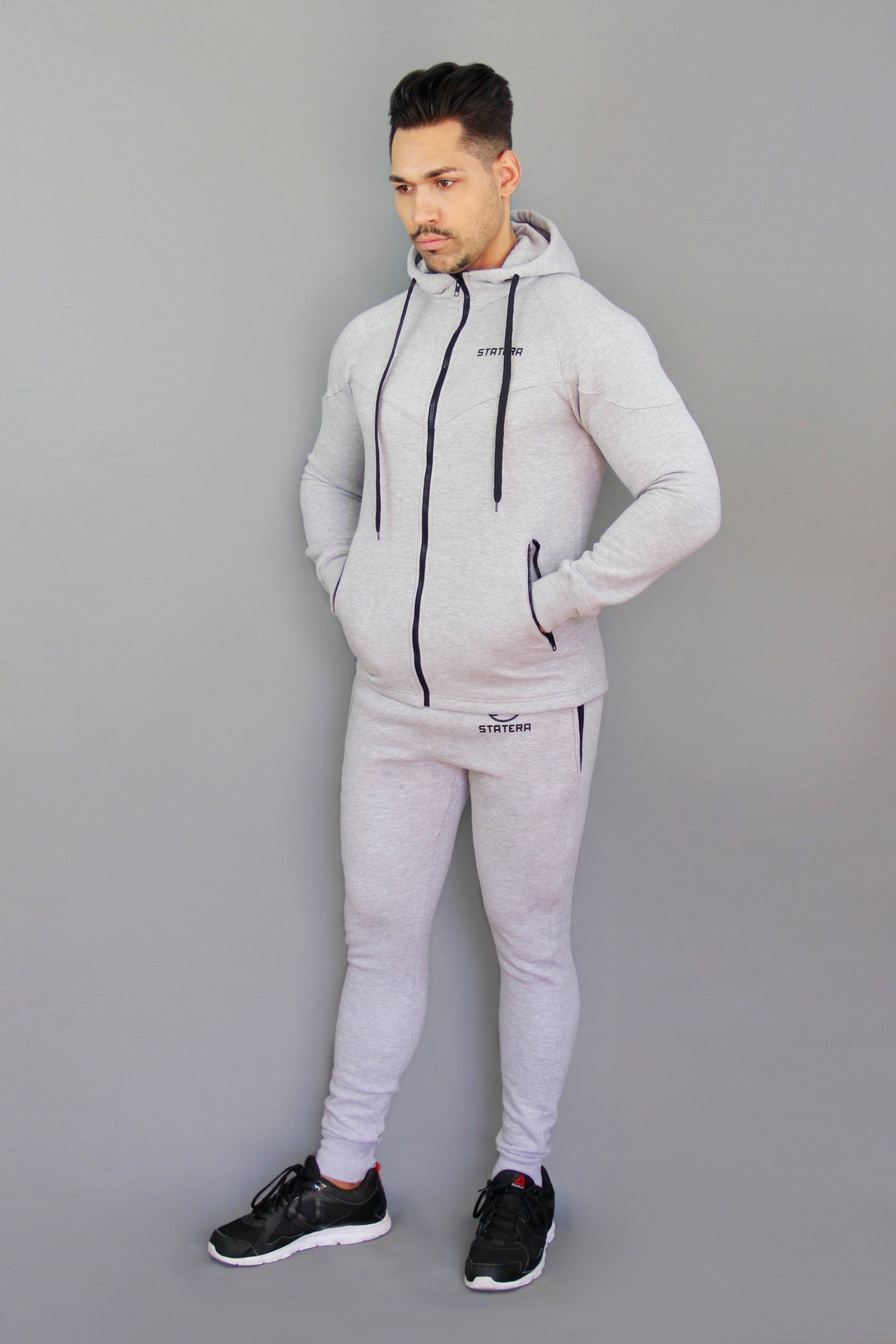 CHAQUETA THERMATEK - GRIS CLARO - Statera Apparel