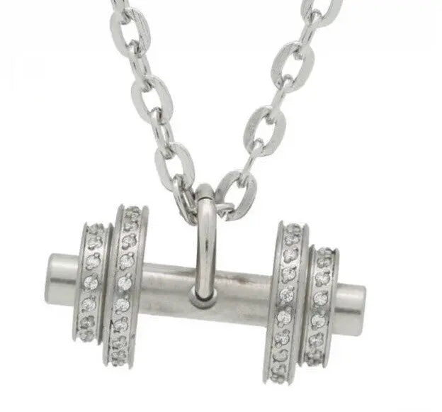 COLGANTE MANCUERNA LUXURY - PLATA - Statera Apparel