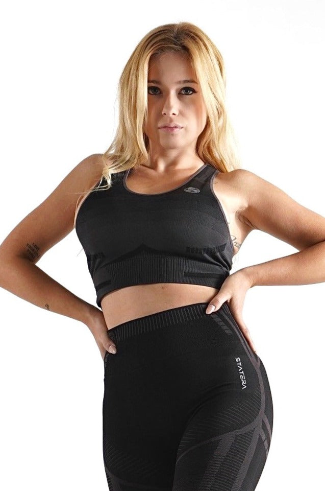 Sculpt Black - SPORT BRA Statera Apparel