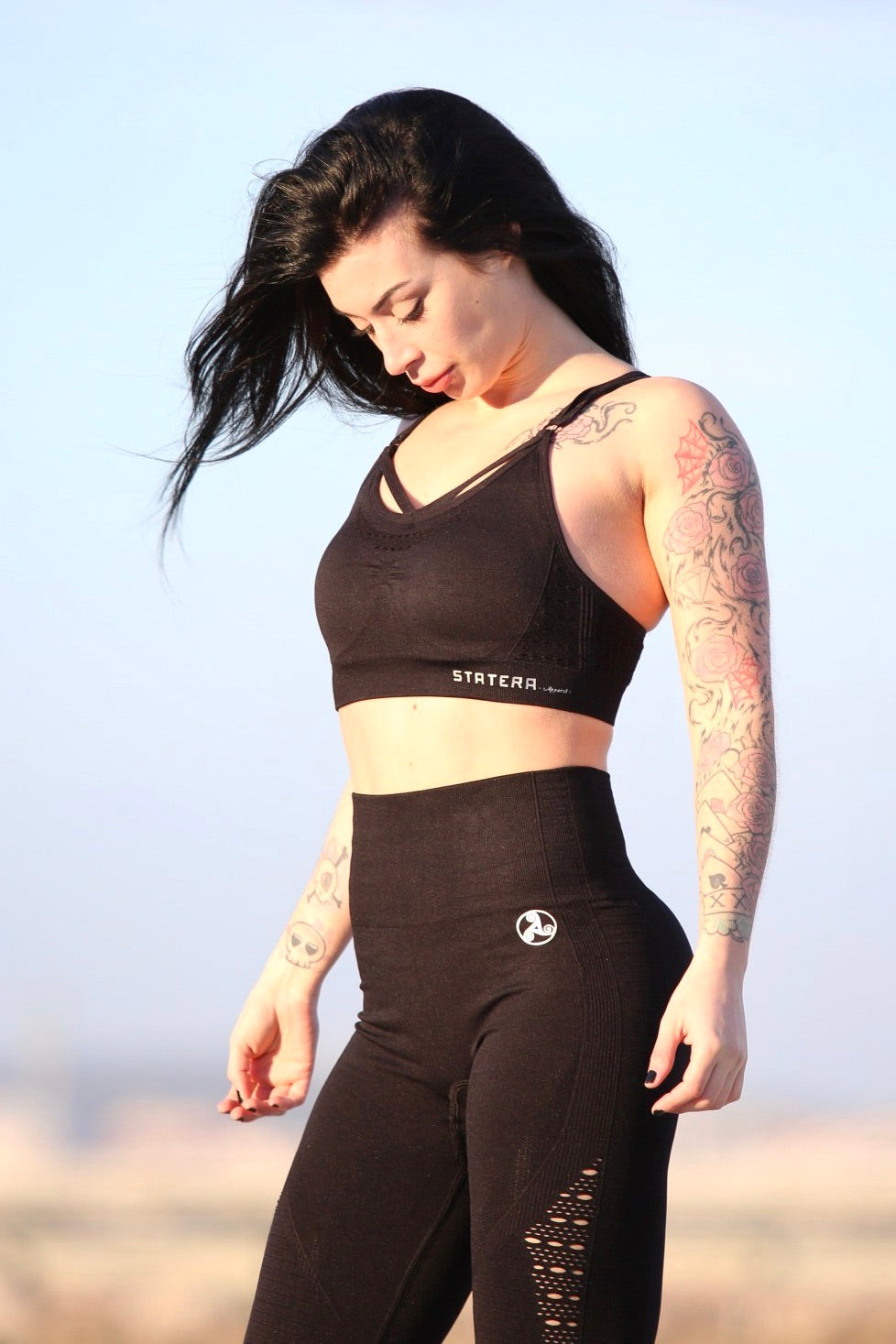 BLACK 2.0 SEAMLESS - Sport Bra - Statera Apparel