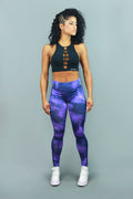 BLUE GALAXY - Leggings - Statera Apparel