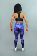 BLUE GALAXY - Leggings - Statera Apparel