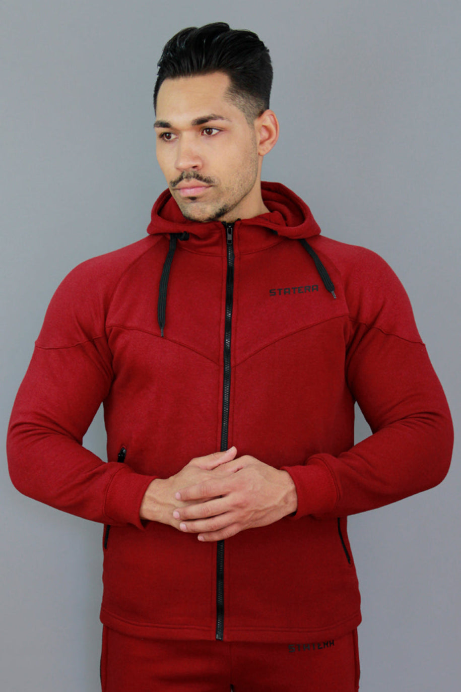 CHAQUETA THERMATEK - GRANATE - Statera Apparel