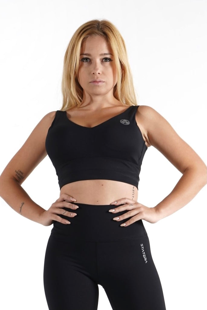 Elevate Negro - SPORT BRA Statera Apparel