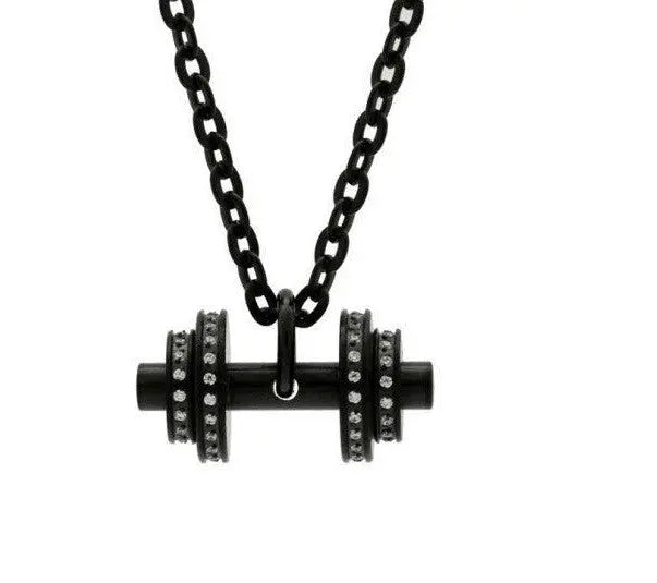 COLGANTE MANCUERNA LUXURY - NEGRO - Statera Apparel