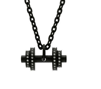 COLGANTE MANCUERNA LUXURY - NEGRO - Statera Apparel