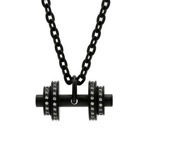 COLGANTE MANCUERNA LUXURY - NEGRO - Statera Apparel