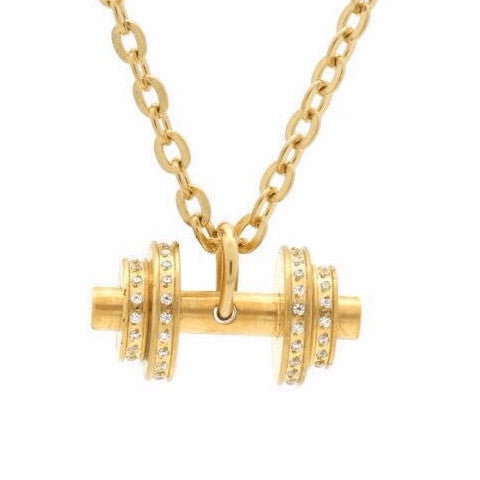 COLGANTE MANCUERNA LUXURY - ORO - Statera Apparel