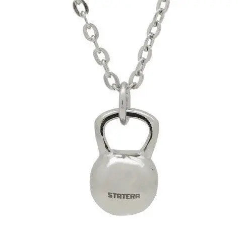 COLGANTE KETTLEBELL - PLATA - Statera Apparel