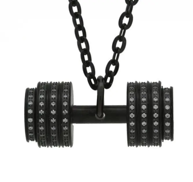 COLGANTE MANCUERNA XL LUXURY - NEGRO - Statera Apparel