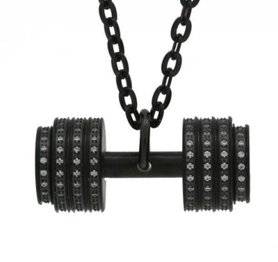 COLGANTE MANCUERNA XL LUXURY - NEGRO - Statera Apparel