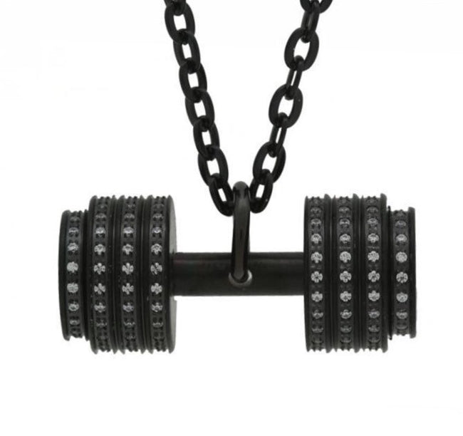 COLGANTE MANCUERNA XL LUXURY - NEGRO - Statera Apparel