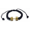 PULSERA BOLAS MANCUERNA ORO - Statera Apparel