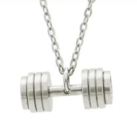 COLGANTE MANCUERNA XL - PLATA - Statera Apparel