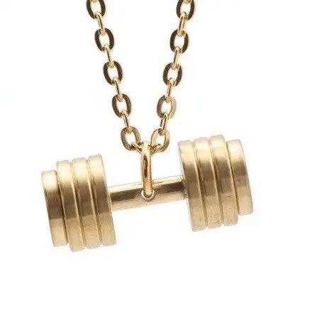 COLGANTE MANCUERNA XL - ORO - Statera Apparel