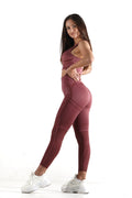 Sculpt Red - LEGGINGS