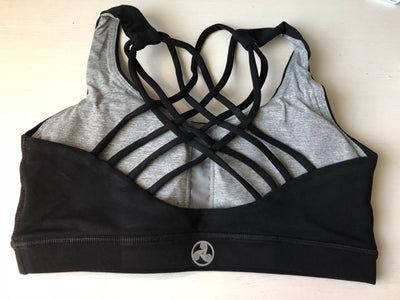 BASIC BLACK - Sport Bra - Statera Apparel
