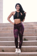 RED GALAXY - Leggings - Statera Apparel