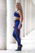 Blue Seamless - LEGGINGS - Statera Apparel