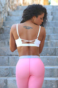 BASIC WHITE 2.0 - Sport Bra - Statera Apparel