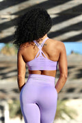 LIGHT PURPLE SEAMLESS - Sport Bra - Statera Apparel