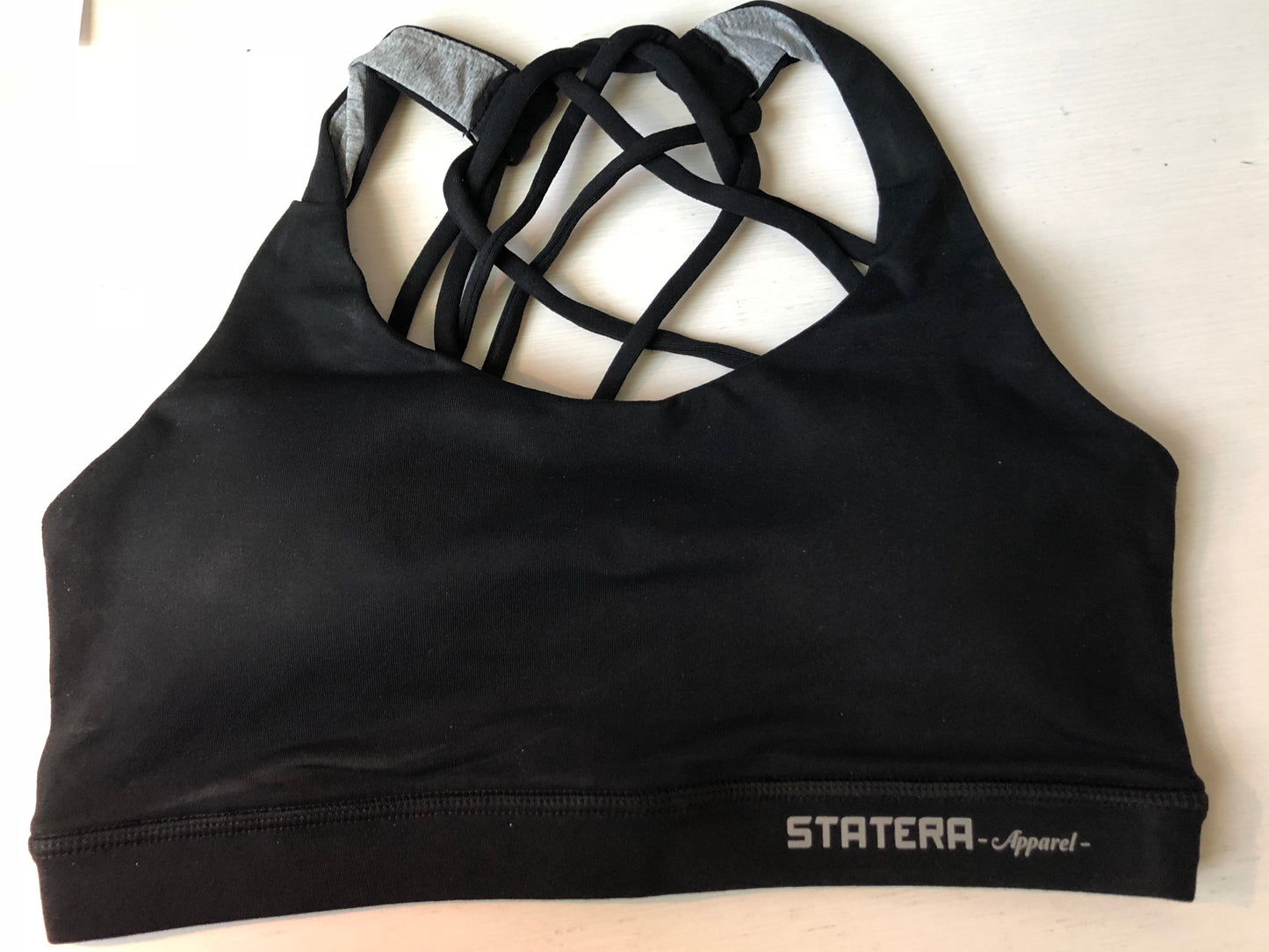 BASIC BLACK - Sport Bra - Statera Apparel