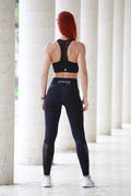 BLACK 1.0 SEAMLESS HIGH WAISTED - Leggings - Statera Apparel