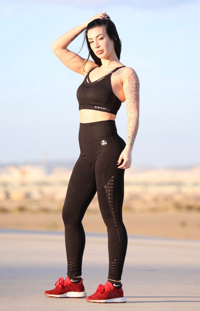 Black 2.0 Seamless - LEGGINGS - Statera Apparel