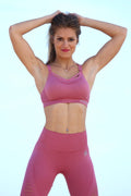 PINK SEAMLESS - Sport Bra - Statera Apparel