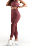 Sculpt Red - LEGGINGS