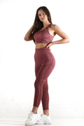 Sculpt Red - LEGGINGS