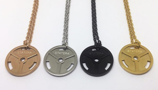 COLGANTE DISCO - PLATA - Statera Apparel